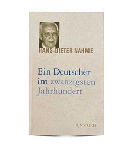 Buchtitel "Ein Deutscher im zwanzigsten Jahrhundert"