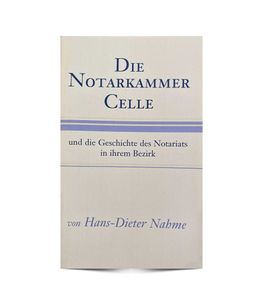 Buchtitel "Die Notarkammer Celle"
